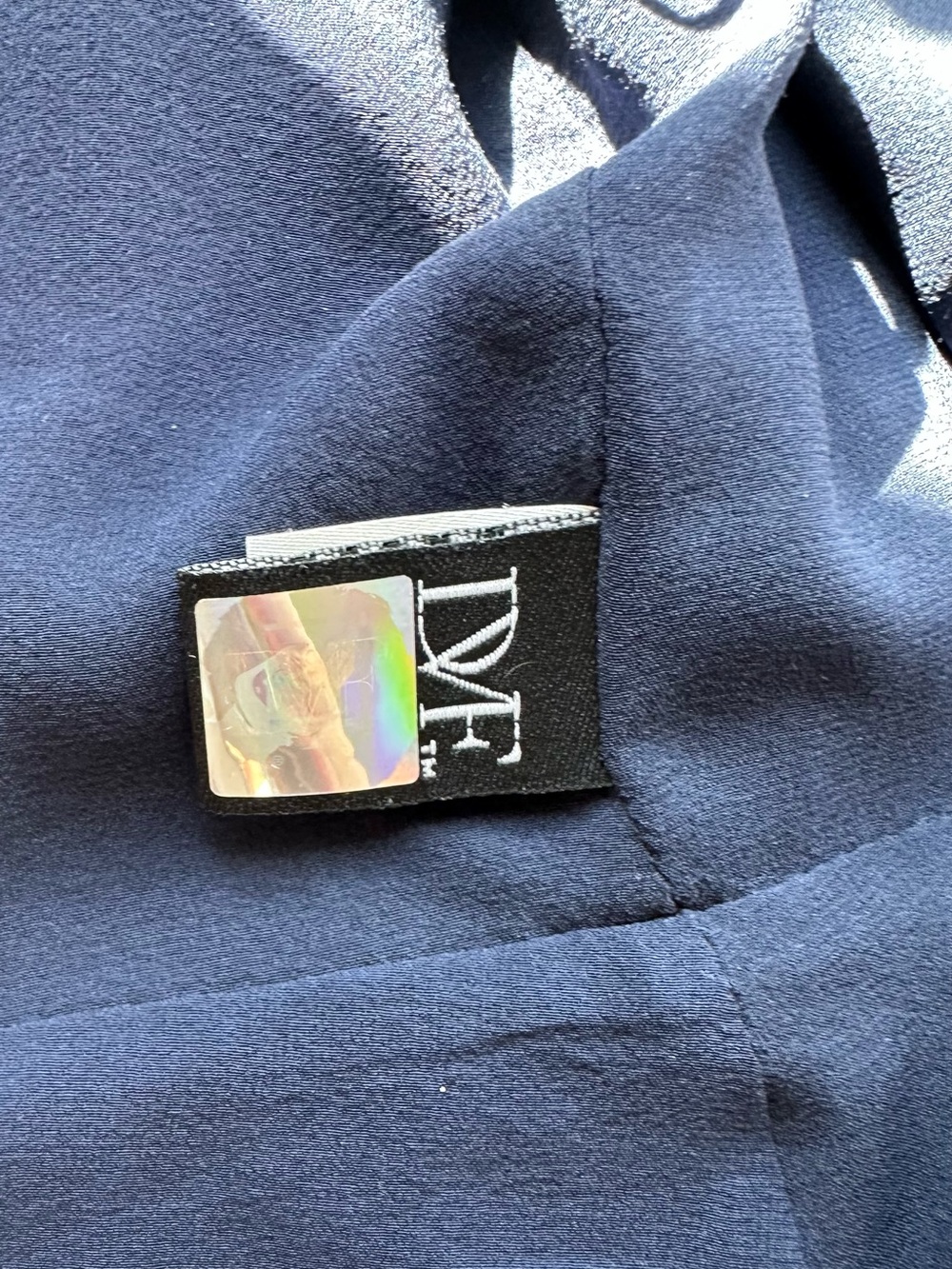 DVF Silk Wrap Top - Picture 10 of 11